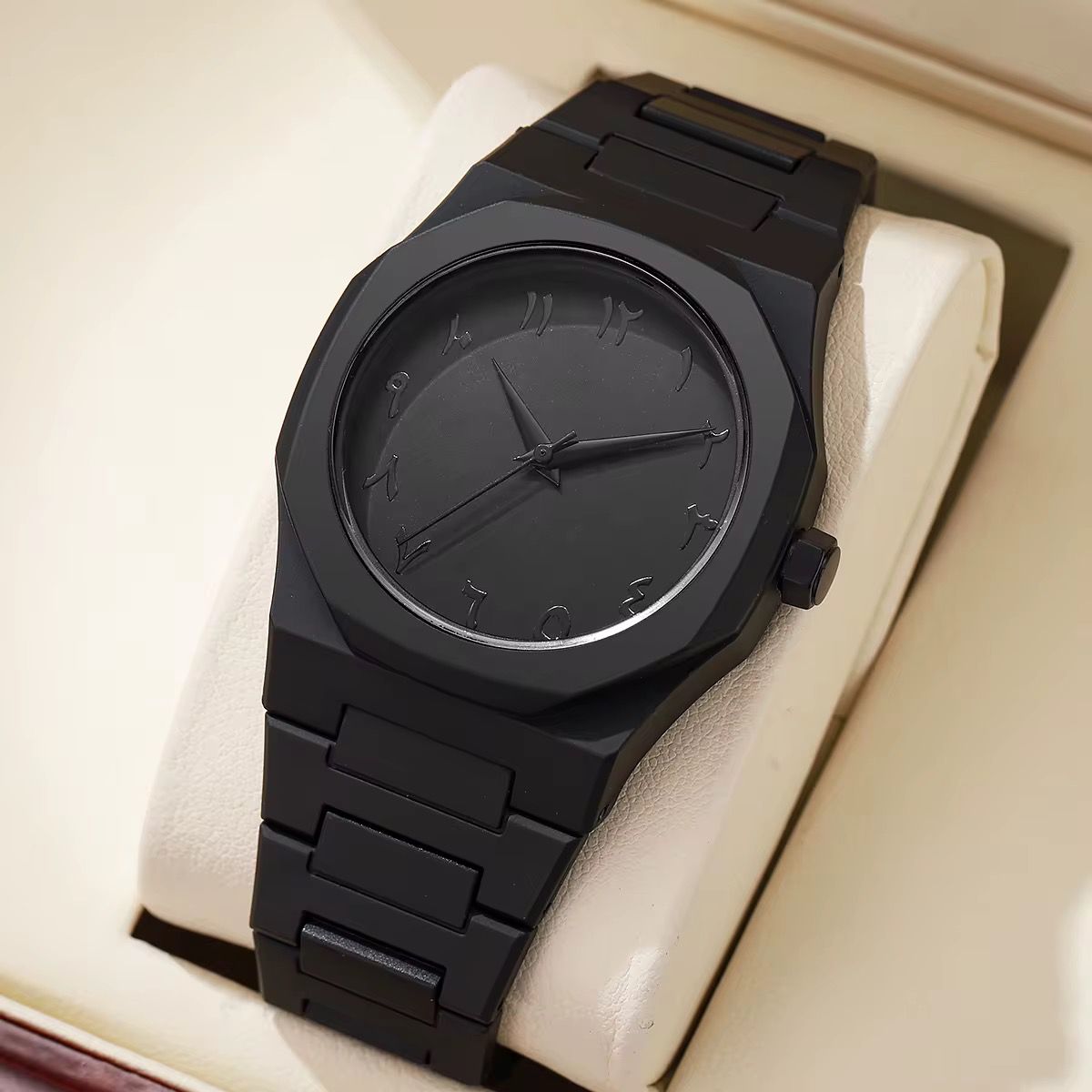 BLACK ARABIC WATCH